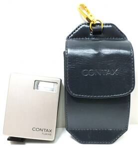17K CONTAX コンタックス TLA140 フラッシュ ストロボ ケース付 1円スタート