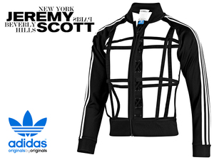 【国内正規品】 新品未使用 ADIDAS ORIGINALS O BY O 【JEREMY SCOTT】 CAGE TRACK TOP アディダス ジェレミー スコット LL