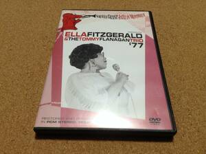 DVD/ エラ・フィッツジェラルド ELLA FITZGERALD & THE TOMMY FLANAGAN TRIO ’77 / ノーマン・グランツ・ジャズ・イン・モントルー 