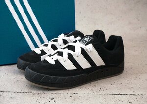 28cm adidas アディダス ADIMATIC CORE BLACK/CRYSTAL WHITE/GUM HQ6900 アディマティック コアブラック/クリスタルホワイト/ガム US10