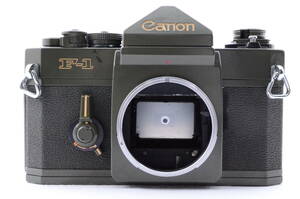 希少 Canon キャノン F-1 オリーブ フィルムカメラ ボディ
