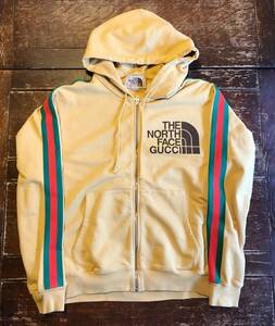 【専用BOX/タグ付】GUCCI/グッチ/THE NORTHFACE/ノースフェイス/パーカー/フーディー/651723 XJDIP/サイズS（オーバーサイズ）