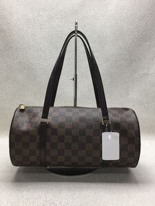 LOUIS VUITTON◆ルイヴィトン/パピヨン30/ダミエ/ハンドバッグ/レザー/ブラウン/チェック/N51303