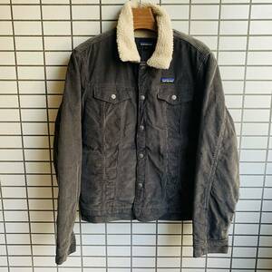 Patagonia パタゴニア PILE LINED TRUCKER JACKET パイルラインドトラッカージャケット ボア コーデュロイ 26520 サイズM グレー