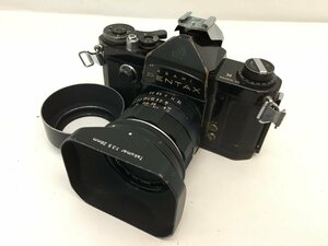 PENTAX K / Super-Takumar 1:3.5/28 一眼レフカメラ フード付き ジャンク 中古【UW050056】