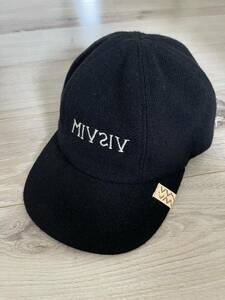 VISVIM 20AW HONUS CAP ウール 6パネル 帽子 キャップ ML 黒 美品