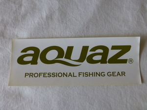 aquaz AQUAZ ステッカー AQUAZ aquaz Waders WADERS ウェダー PROFESSIONAL FISHING GEAR AquazWaders フライフィッシングTROUTsalmon