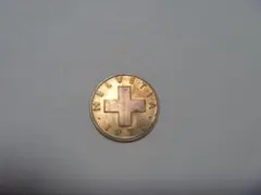 スイス 古銭 1971年1ラッペン硬貨 外国貨幣 コイン 通貨 同梱対応