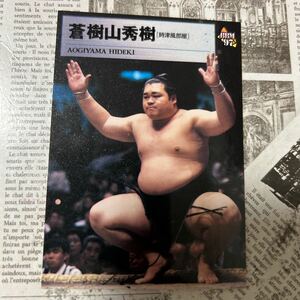 1997BBM 18 蒼樹山　秀樹　相撲カード