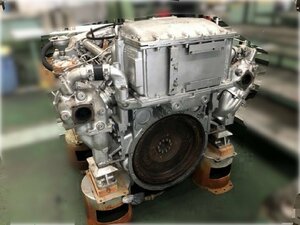 メルセデスベンツ 純正 MTU MARINE ENGINE MAN 8V183 TE-92 660hp 660馬力 エンジン本体 引き取り限定 発送要相談