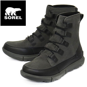 SOREL (ソレル) NM4988 エクスプローラー ネクスト ブーツ ウォータープルーフ メンズ ブーツ 010 BLACK JET SRL118 US9-約27.0cm