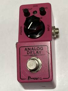 ジャンク　Ibanez アイバニーズ　ADMINI Analog Delay Mini アナログ　ディレイ　ミニ エフェクター