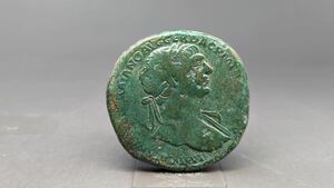 S5151 古美術 古銭 硬幣 貨幣 硬貨 銅製 古代ローマ 重さ約28.48g アンティーク 