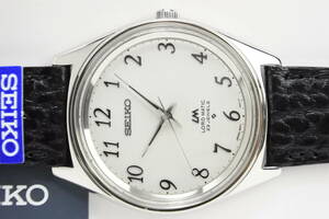 ☆☆☆国産名機準高級機械　1971年製　SEIKO　 ロードマチック 23石 絹目全数字ワンピースケース 自動巻紳士腕時計　美品