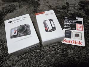 オマケ品多数付・ほぼ新品　DJI Osmo Action 4 Standard Combo 