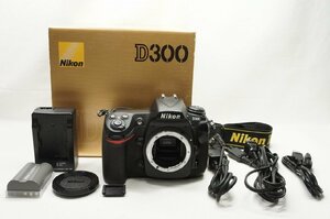 【アルプスカメラ】良品 Nikon ニコン D300 ボディ デジタル一眼レフカメラ 元箱付 230620d