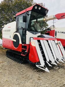 (栃木県 )ヤンマー（YANMAR）AG6100 .ACキャビンコンバインです。