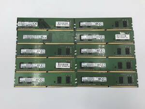 DDR4 2400 4GB メモリ 10枚 【U037】