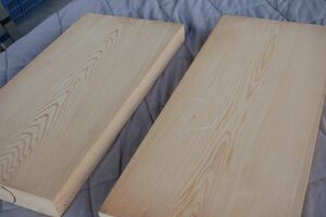 木曽桧　ヒノキ（天然材）2本で5900円 角材 材木 木材 新品