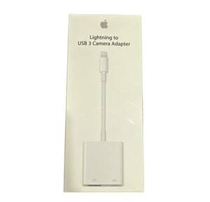 【完動品】Apple /Lightning to USB3 camera Adapter /アップル /変換 /Ａ1619