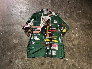 WACKO MARIA 21SS JEAN-MICHEL BASQUIAT アートデザインアロハシャツ ワコマリア 2021SS ジャン＝ミシェル バスキア M