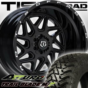 TIS 552B 20x12J サバーバン アバランチ 20インチマッドタイヤホイールセット ATTURO TRAIL BLADE MT 285/50R20 33x12.50R20 35x12.50R20