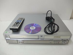 12▲/Zク2173 保証有 ☆ Panasonic パナソニック HDD内蔵 VHSビデオ一体型 DVDレコーダー DMR-E150V 2004年製中古