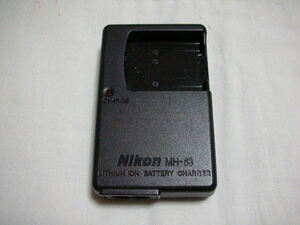 ◆中古 NIKON ニコン バッテリー充電器 MH-63◆BATTERY CHARGER チャージャー