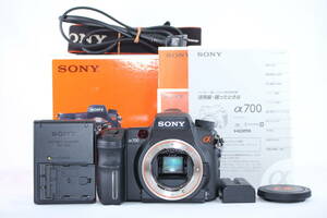 ★極上美品★ソニー SONY α700 ボディ ★付属品充実★#A153