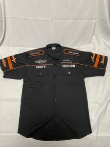 【中古】ハーレー　100th アニバーサリー　シャツ　半袖　ハーレーダビットソン HARLEY‐DAVIDSON 