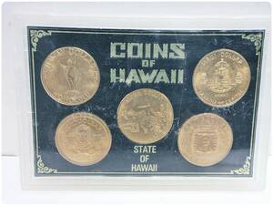 記念コイン ハワイ COINS OF HAWAII STATE OF HAWAII 記念 ハワイ コイン 5枚セット ケース入り