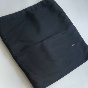 〔フェンディ〕49×48cm 保存袋 巾着袋 布袋 バッグ用 FENDI 正規品 ブラック （0126)