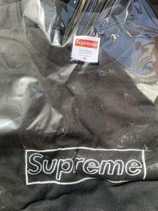 Supreme KAWS Chalk Box Logo Tee　Sサイズ　黒新品未使用品シュプリーム