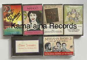 AOR Hawaii カセットテープ Lot Of 6 Hawaiian Music 