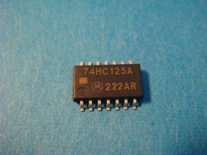 集積回路 IC Motorola 74HC125A 222AR MC74HC125AF 未使用品 モトローラ High Performance Silicon Gate 高速 CMOS ロジック 4 回路