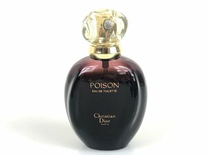 クリスチャン・ディオール　Christian Dior　プアゾン　POISON　オードトワレ　スプレー　50ml　残量：9割　YK-5613