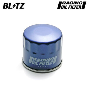 BLITZ ブリッツ レーシングオイルフィルター クレスタ GX90 H4.10～H8.9 1G-FE FR 90915-20003 18701