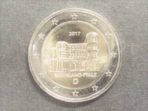 ドイツ　２ユーロ記念　２０１７年　ポルタ・ニグラ　Ｄ