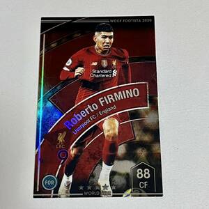 ♪♪WCCF FOOTISTA 2020 EX ロベルト・フィルミーノ Roberto Firmino Liverpool RU前 ♪三点落札で普通郵便送料無料♪