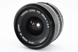★美品★ Canon NEW FD 28mm F2.8　キヤノン キャノン #0476
