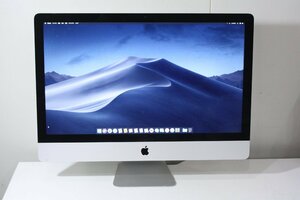 HK5【中古】 apple iMac A1419 27インチ MacOS Mojave/Corei5 3.4GHz/8GB/NVIDIA GeForce GTX775M 2GB/HDD1TB 初期化済み