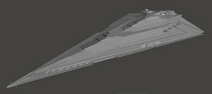 ファースト・オーダー リサージェント級 スター・デストロイヤー First order Resurgent-class Star Destroyer STAR WARS スターウォーズ