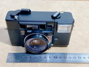 送料520円！　貴重　Konica　コニカ　C35　HEXANON　38mm　F2.8　コンパクトフィルムカメラ　フィルムカメラ　カメラ　現状品