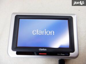 Clarion クラリオン ポータブルナビ 4.3型 TFT タッチパネルモニター 電源コード スタンド付 DTR-P5 即納 棚D1