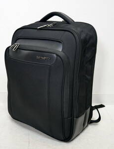 ▲(R604-B159)美品 SAMSONITE サムソナイト バックパック リュックサック かばん カバン 鞄 バッグ ブラック ナイロン ビジネスバッグ