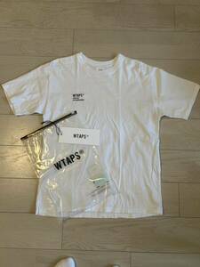 送料無料 4 XL WTAPS VISUAL UPARMORED TEE ダブルタップス Tシャツ ホワイト 半袖 