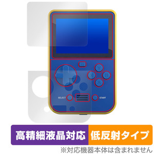 Super Pocket 表面 本体下部 セット 保護フィルム OverLay Plus Lite レトロゲーム機用フィルム 高精細液晶対応 アンチグレア 反射防止