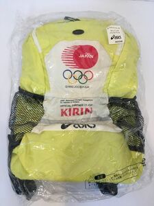 未使用袋あり　asics　リュック　かばん　オリンピック　KIRIN　2004　Olympic　アテネ