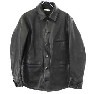 OLD JOE オールドジョー 19AW HORSEHIDE AUTOMOBILE COAT ホースハイド レザーカーコート PATINA BLACK 38 192OJ-JK07 IT0BD48Y5QIU