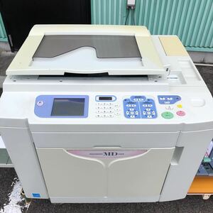 ■ガレージセール■理想科学　RISO リソー　２色印刷機　MD5450 取説付　インク　マスター　大量おまけ　愛知県豊田市引取対応